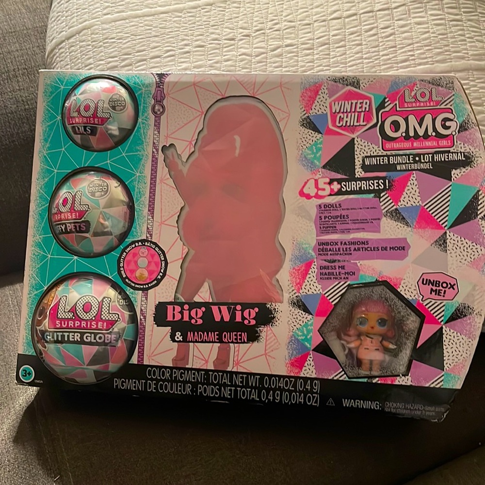 L.O.L O.M.G Winter Series Bundle Big Wig & Madame Queen